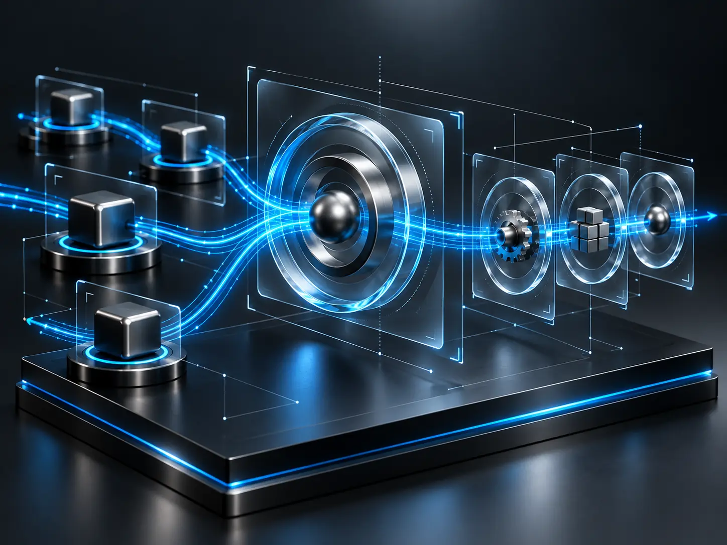 Connected AI systems supporting business operations